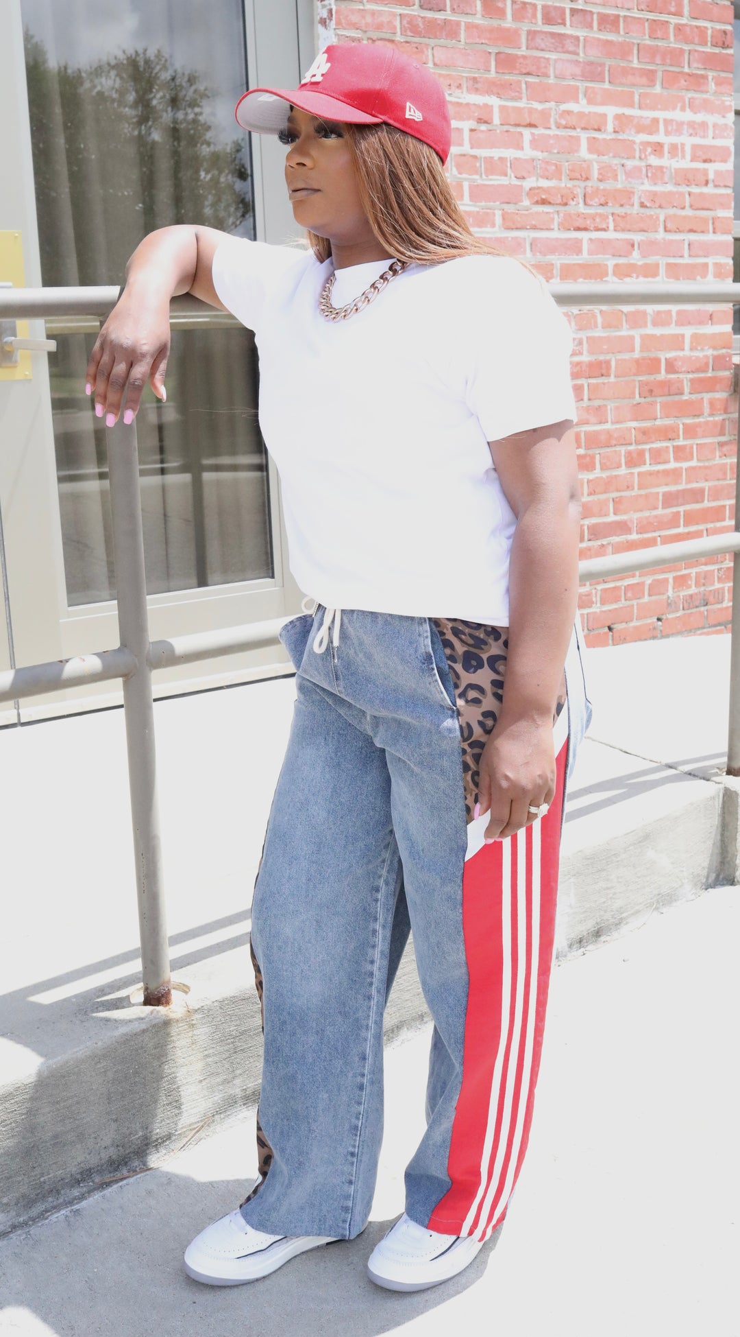 The Red Cheetah Pants