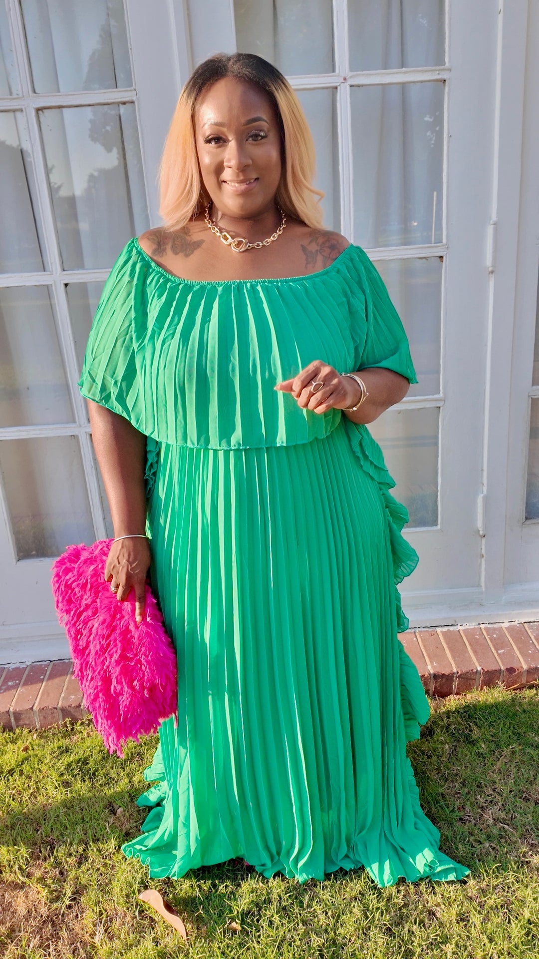 “Psalms 23” Plus Dress