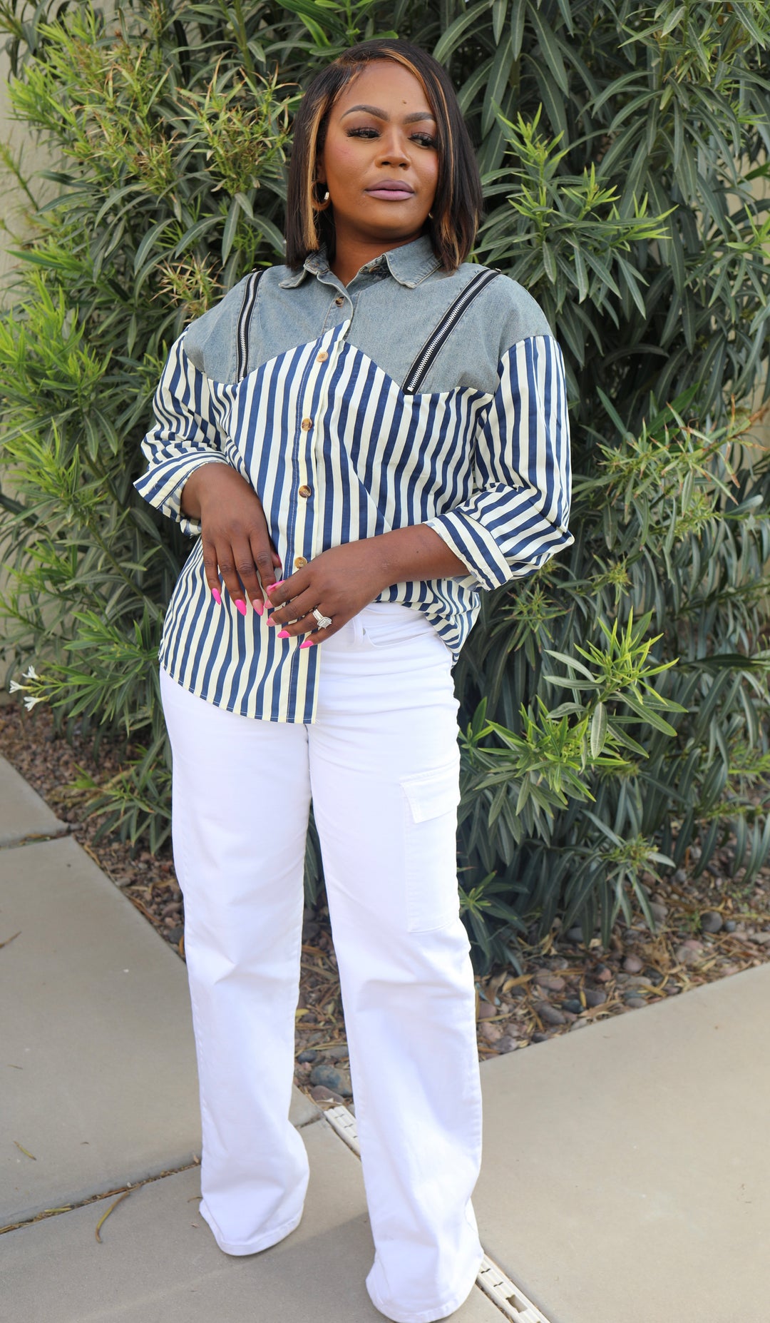 Denim Daze Top
