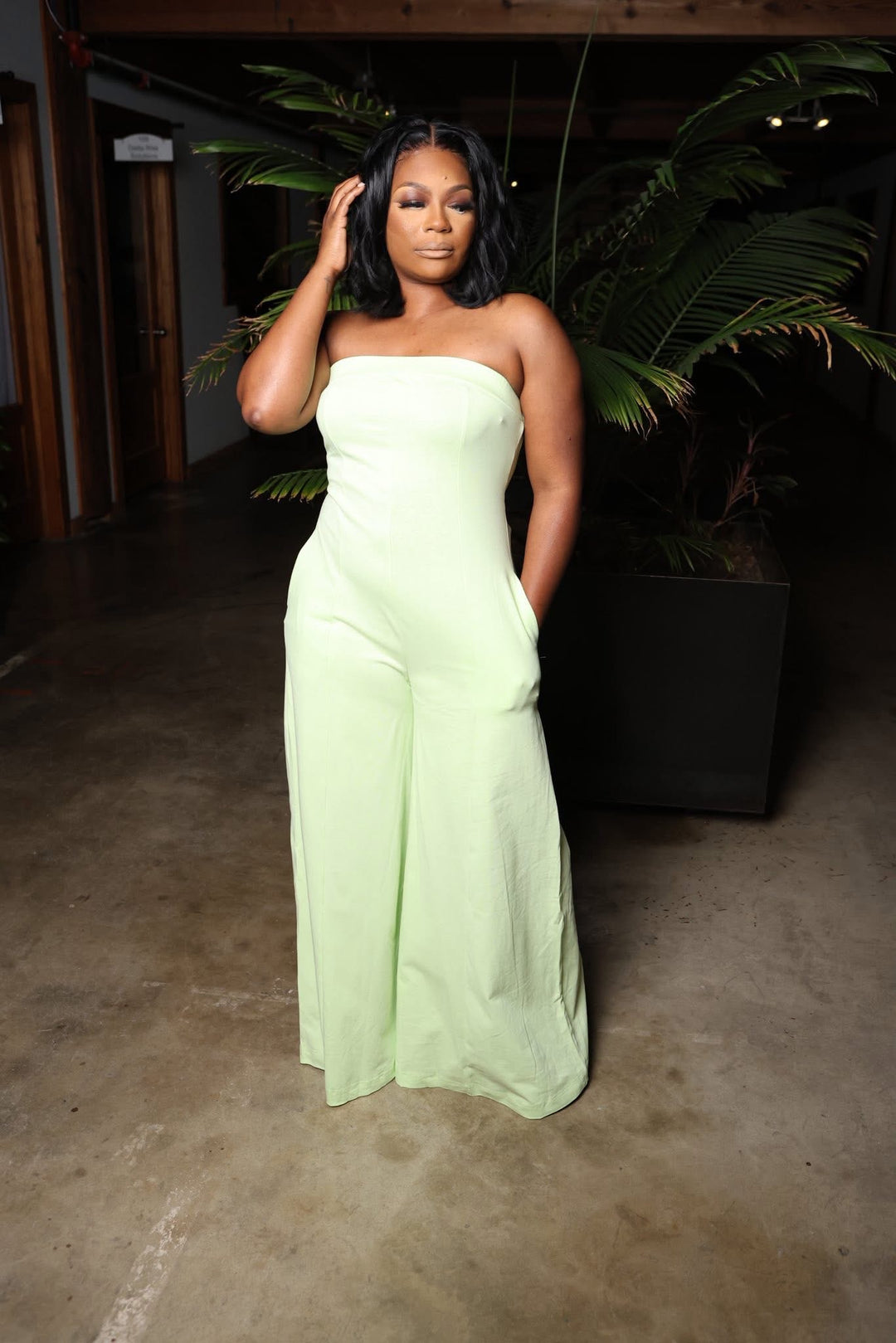 Key Lime Jumpsuit