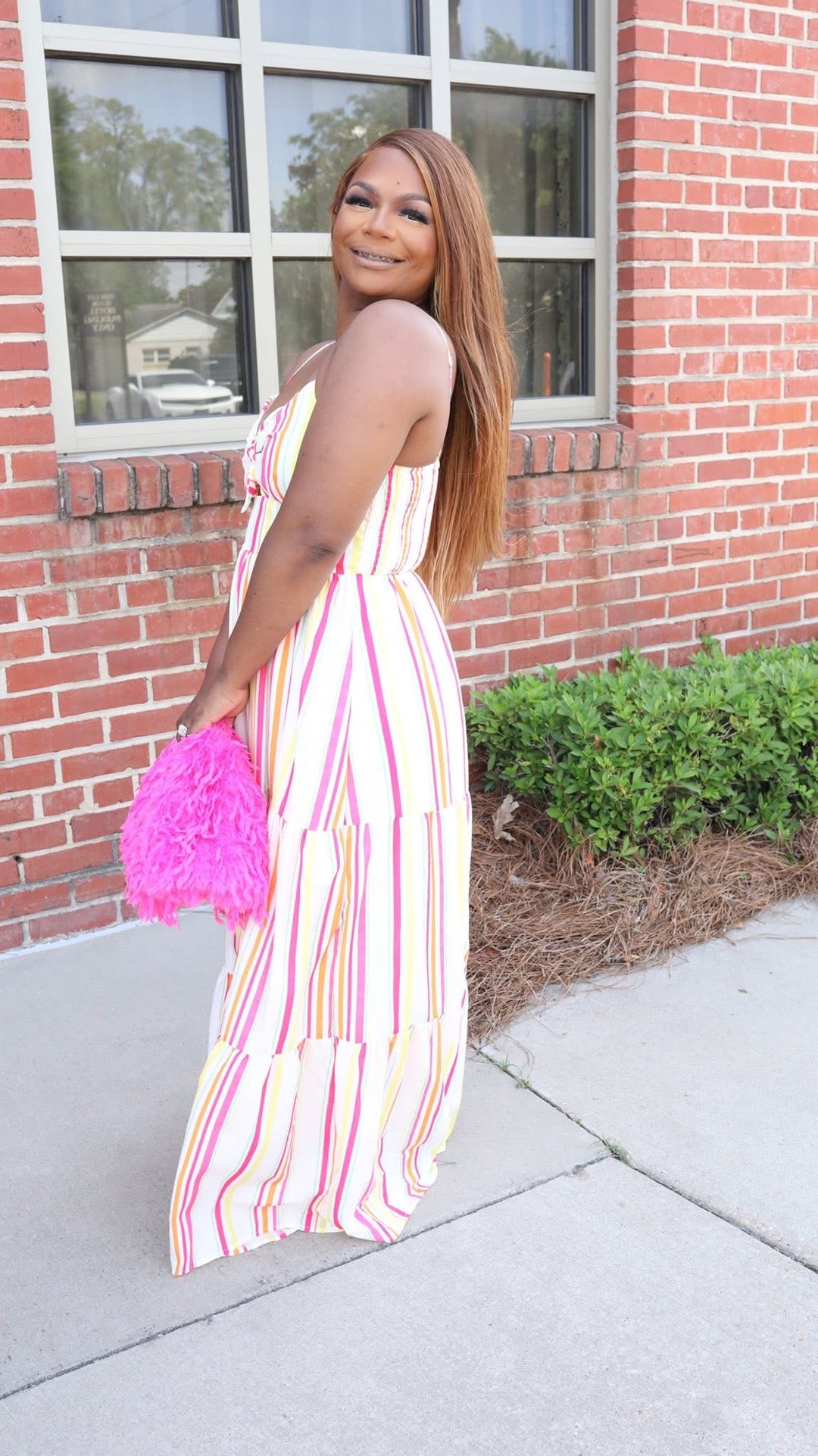 The Burst of Color Dress