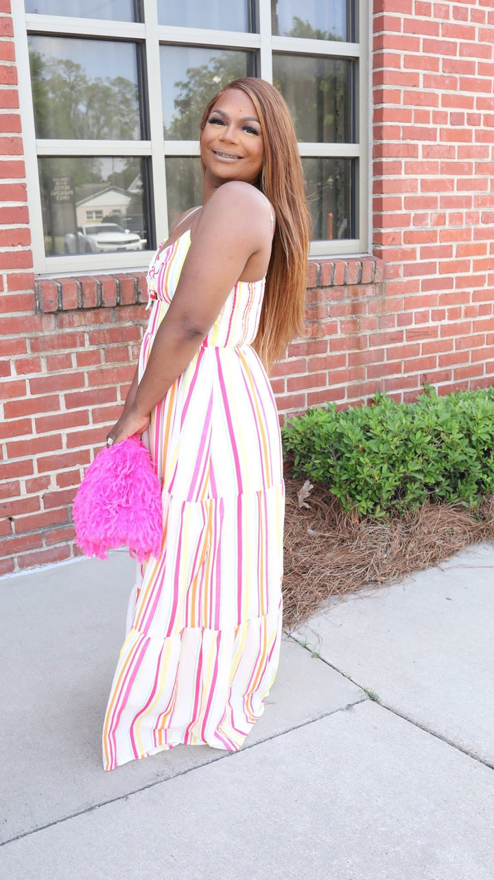 The Burst of Color Dress