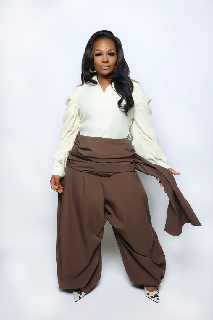 Downtown Edge Pants (brown)