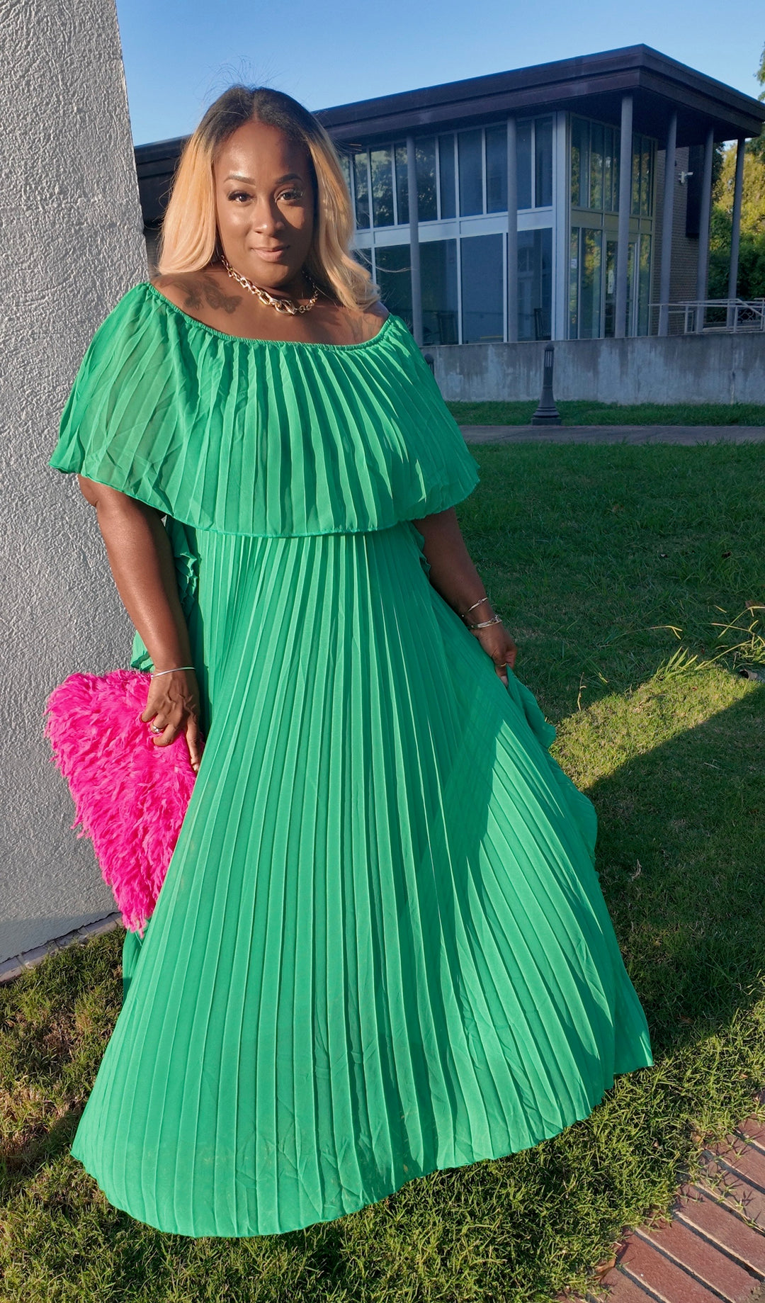 “Psalms 23” Plus Dress