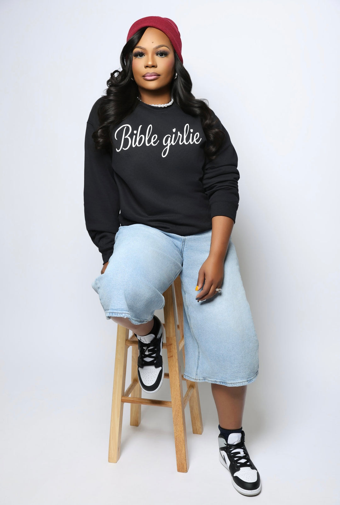 Bible Girlie Sweatshirt